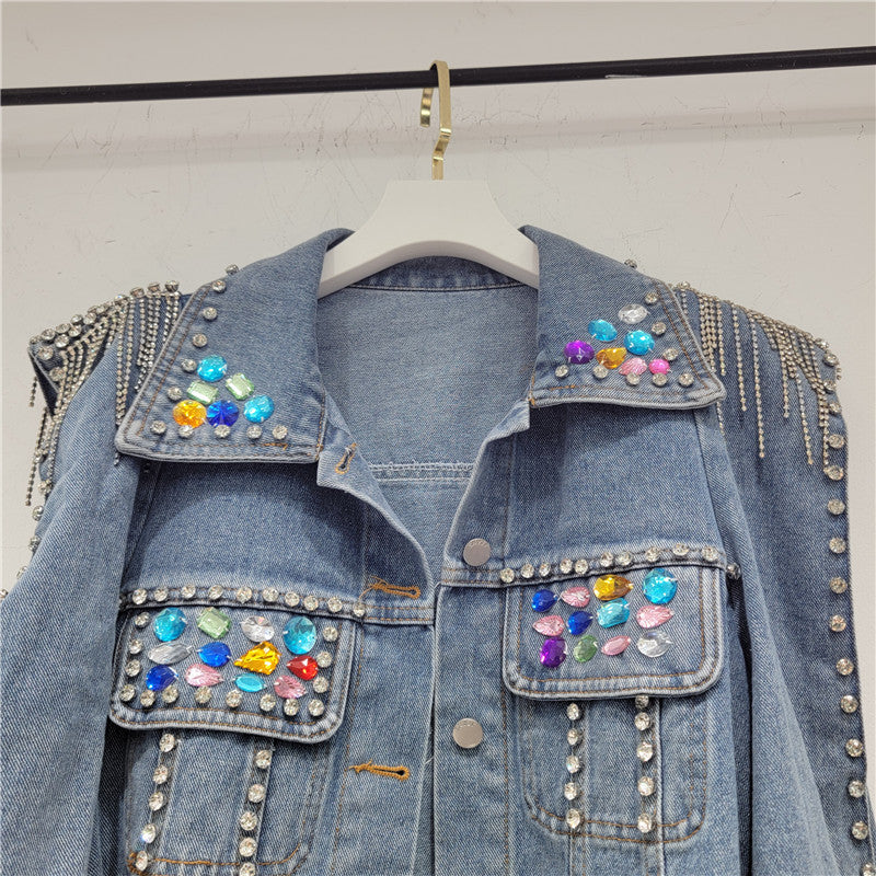 Cardigan single breasted short jacket